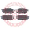 Bremsbelagsatz, Scheibenbremse Vorderachse MASTER-SPORT GERMANY 13046125182N-SET-MS Bild Bremsbelagsatz, Scheibenbremse Vorderachse MASTER-SPORT GERMANY 13046125182N-SET-MS