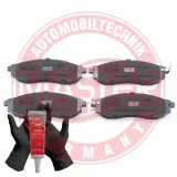 Bremsbelagsatz, Scheibenbremse Vorderachse MASTER-SPORT GERMANY 13046131242N-SET-MS