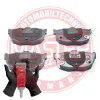 Bremsbelagsatz, Scheibenbremse Hinterachse MASTER-SPORT GERMANY 13046131702N-SET-MS