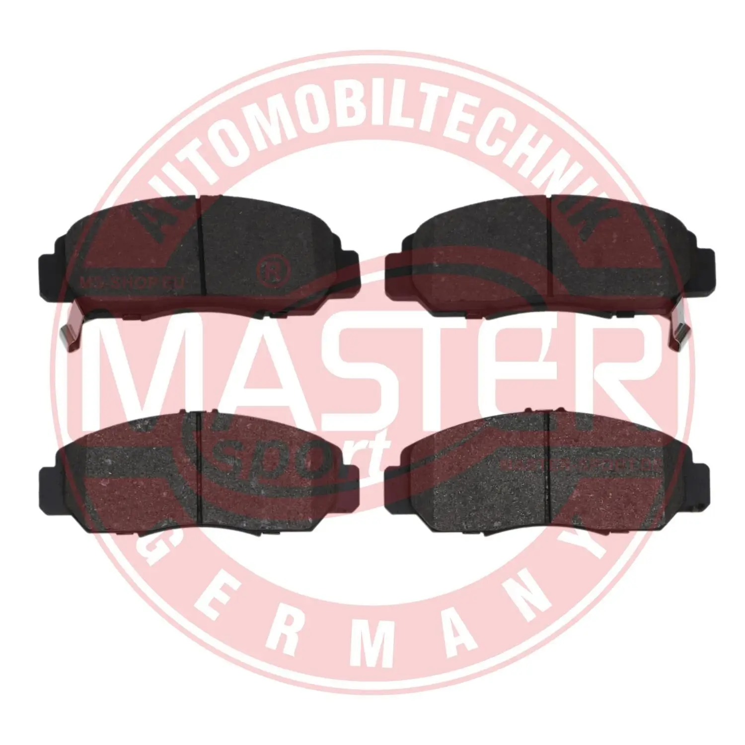 Bremsbelagsatz, Scheibenbremse Vorderachse MASTER-SPORT GERMANY 13046132682N-SET-MS