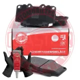 Bremsbelagsatz, Scheibenbremse Vorderachse MASTER-SPORT GERMANY 13046134282N-SET-MS