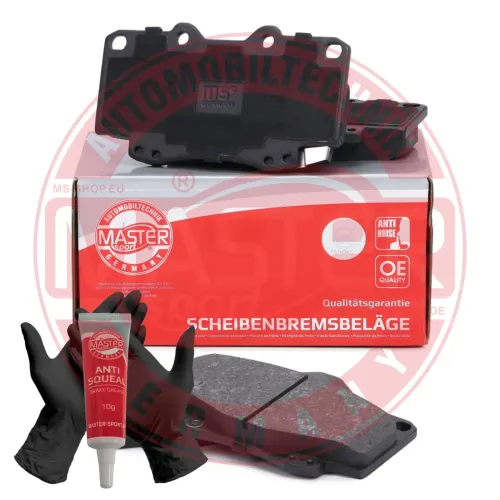 Bremsbelagsatz, Scheibenbremse Vorderachse MASTER-SPORT GERMANY 13046134282N-SET-MS Bild Bremsbelagsatz, Scheibenbremse Vorderachse MASTER-SPORT GERMANY 13046134282N-SET-MS