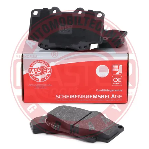 Bremsbelagsatz, Scheibenbremse Vorderachse MASTER-SPORT GERMANY 13046134282N-SET-MS Bild Bremsbelagsatz, Scheibenbremse Vorderachse MASTER-SPORT GERMANY 13046134282N-SET-MS