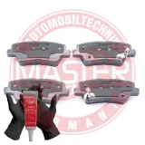 Bremsbelagsatz, Scheibenbremse Hinterachse MASTER-SPORT GERMANY 13046134942N-SET-MS