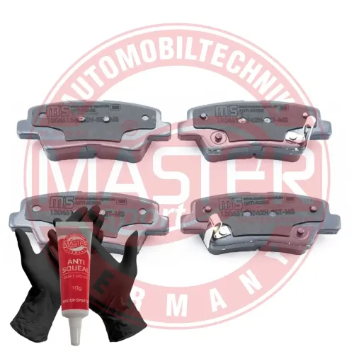 Bremsbelagsatz, Scheibenbremse Hinterachse MASTER-SPORT GERMANY 13046134942N-SET-MS Bild Bremsbelagsatz, Scheibenbremse Hinterachse MASTER-SPORT GERMANY 13046134942N-SET-MS