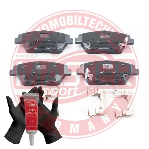 Bremsbelagsatz, Scheibenbremse Vorderachse MASTER-SPORT GERMANY 13046135402N-SET-MS Bild Bremsbelagsatz, Scheibenbremse Vorderachse MASTER-SPORT GERMANY 13046135402N-SET-MS