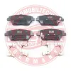 Bremsbelagsatz, Scheibenbremse Vorderachse MASTER-SPORT GERMANY 13046135402N-SET-MS