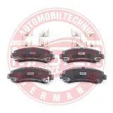 Bremsbelagsatz, Scheibenbremse Vorderachse MASTER-SPORT GERMANY 13046135452N-SET-MS