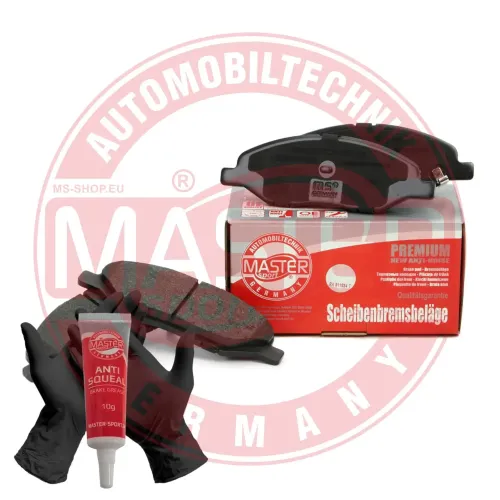 Bremsbelagsatz, Scheibenbremse Vorderachse MASTER-SPORT GERMANY 13046135772N-SET-MS Bild Bremsbelagsatz, Scheibenbremse Vorderachse MASTER-SPORT GERMANY 13046135772N-SET-MS
