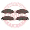 Bremsbelagsatz, Scheibenbremse Vorderachse MASTER-SPORT GERMANY 13046135772N-SET-MS Bild Bremsbelagsatz, Scheibenbremse Vorderachse MASTER-SPORT GERMANY 13046135772N-SET-MS