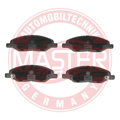 Bremsbelagsatz, Scheibenbremse Vorderachse MASTER-SPORT GERMANY 13046135772N-SET-MS Bild Bremsbelagsatz, Scheibenbremse Vorderachse MASTER-SPORT GERMANY 13046135772N-SET-MS