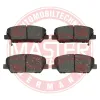Bremsbelagsatz, Scheibenbremse Vorderachse MASTER-SPORT GERMANY 13046135822N-SET-MS Bild Bremsbelagsatz, Scheibenbremse Vorderachse MASTER-SPORT GERMANY 13046135822N-SET-MS