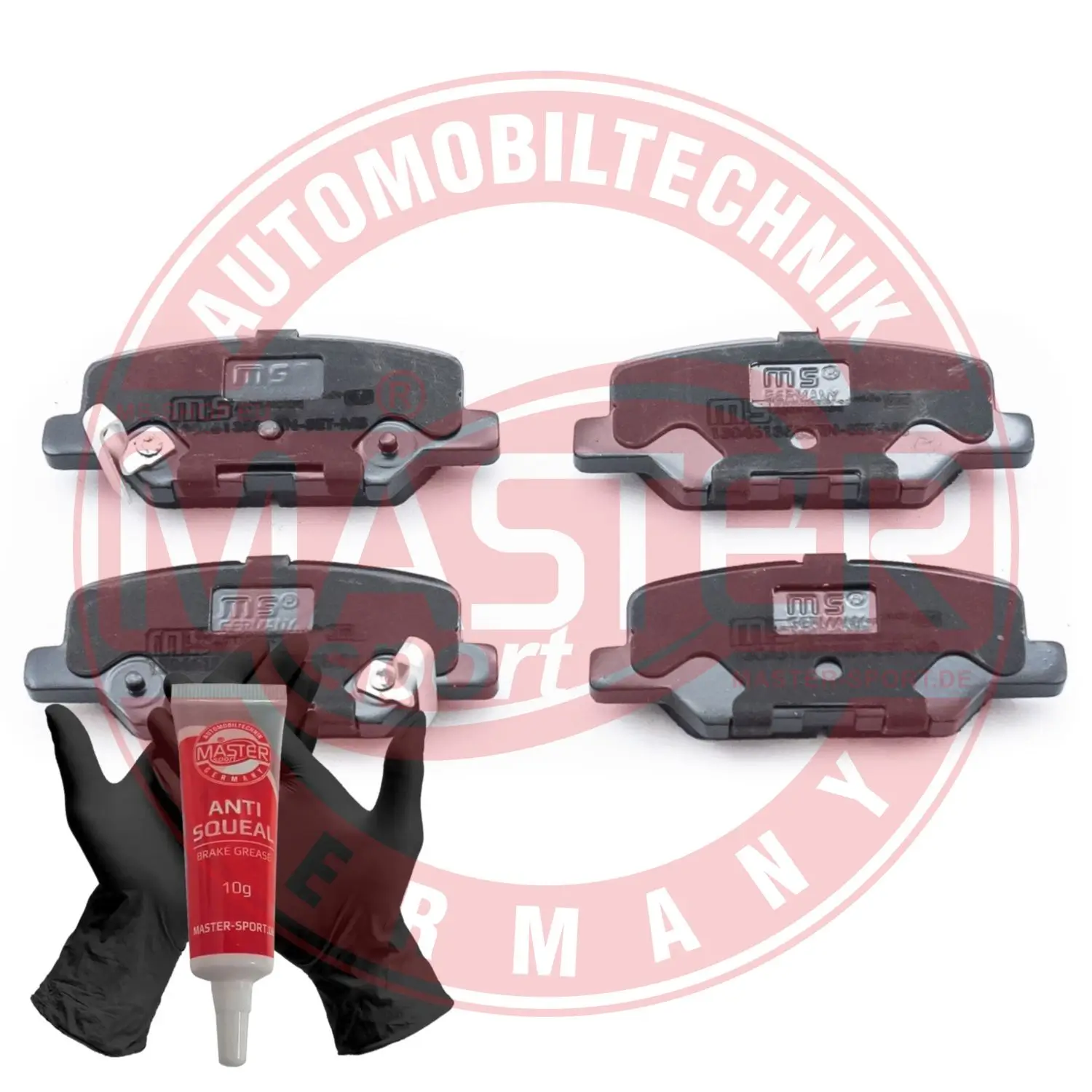 Bremsbelagsatz, Scheibenbremse Hinterachse MASTER-SPORT GERMANY 13046135832N-SET-MS