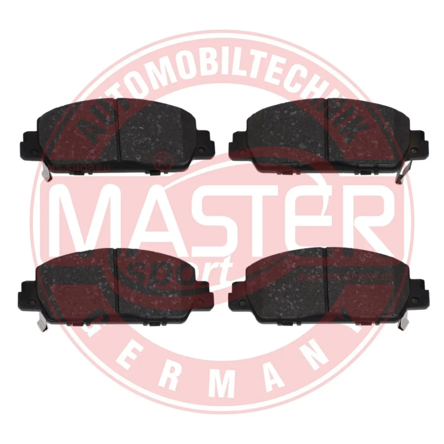 Bremsbelagsatz, Scheibenbremse Vorderachse MASTER-SPORT GERMANY 13046136152N-SET-MS