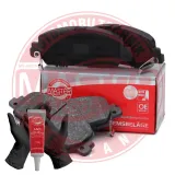 Bremsbelagsatz, Scheibenbremse Vorderachse MASTER-SPORT GERMANY 13046136152N-SET-MS