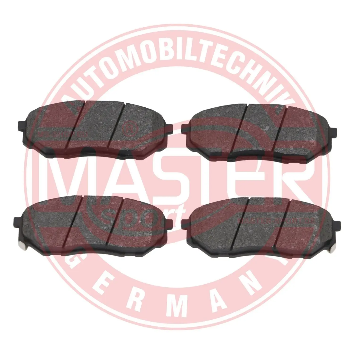 Bremsbelagsatz, Scheibenbremse Vorderachse MASTER-SPORT GERMANY 13046136382N-SET-MS