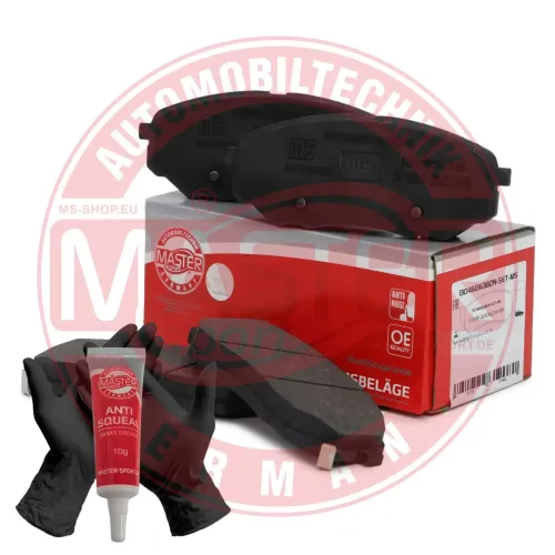 Bremsbelagsatz, Scheibenbremse Vorderachse MASTER-SPORT GERMANY 13046136382N-SET-MS Bild Bremsbelagsatz, Scheibenbremse Vorderachse MASTER-SPORT GERMANY 13046136382N-SET-MS