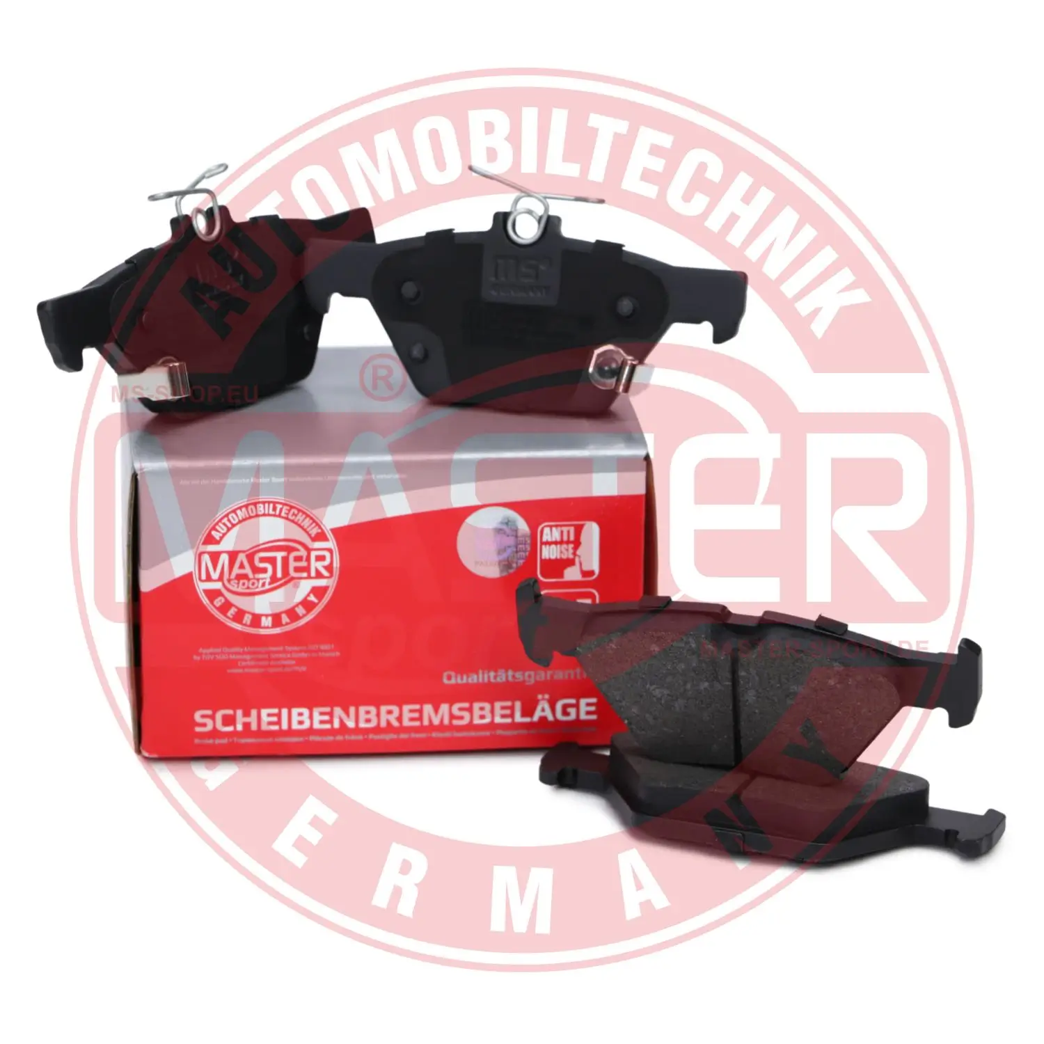 Bremsbelagsatz, Scheibenbremse Hinterachse MASTER-SPORT GERMANY 13046136392N-SET-MS