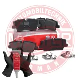 Bremsbelagsatz, Scheibenbremse Hinterachse MASTER-SPORT GERMANY 13046136462N-SET-MS