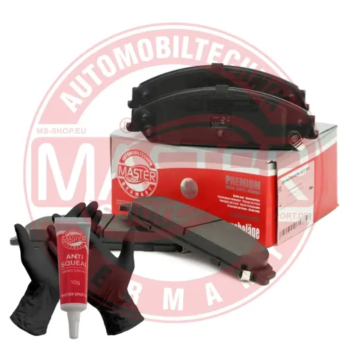 Bremsbelagsatz, Scheibenbremse Vorderachse MASTER-SPORT GERMANY 13046141342N-SET-MS Bild Bremsbelagsatz, Scheibenbremse Vorderachse MASTER-SPORT GERMANY 13046141342N-SET-MS