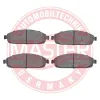 Bremsbelagsatz, Scheibenbremse Vorderachse MASTER-SPORT GERMANY 13046141362N-SET-MS Bild Bremsbelagsatz, Scheibenbremse Vorderachse MASTER-SPORT GERMANY 13046141362N-SET-MS