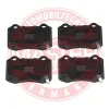 Bremsbelagsatz, Scheibenbremse Hinterachse MASTER-SPORT GERMANY 13046141712N-SET-MS Bild Bremsbelagsatz, Scheibenbremse Hinterachse MASTER-SPORT GERMANY 13046141712N-SET-MS
