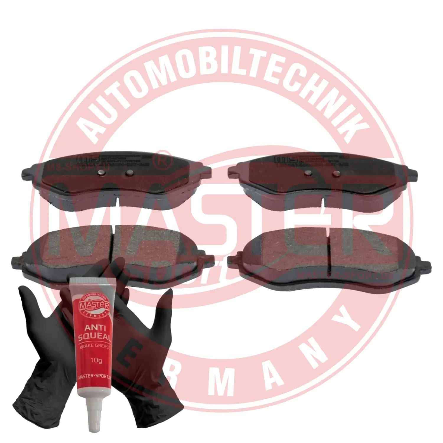 Bremsbelagsatz, Scheibenbremse Vorderachse MASTER-SPORT GERMANY 13046146062N-SET-MS