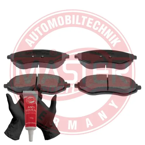 Bremsbelagsatz, Scheibenbremse Vorderachse MASTER-SPORT GERMANY 13046146062N-SET-MS Bild Bremsbelagsatz, Scheibenbremse Vorderachse MASTER-SPORT GERMANY 13046146062N-SET-MS