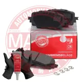 Bremsbelagsatz, Scheibenbremse Vorderachse MASTER-SPORT GERMANY 13046148732N-SET-MS