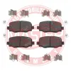 Bremsbelagsatz, Scheibenbremse Hinterachse MASTER-SPORT GERMANY 13046149252N-SET-MS Bild Bremsbelagsatz, Scheibenbremse Hinterachse MASTER-SPORT GERMANY 13046149252N-SET-MS