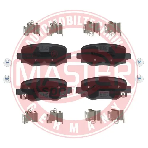 Bremsbelagsatz, Scheibenbremse Hinterachse MASTER-SPORT GERMANY 13046149252N-SET-MS Bild Bremsbelagsatz, Scheibenbremse Hinterachse MASTER-SPORT GERMANY 13046149252N-SET-MS