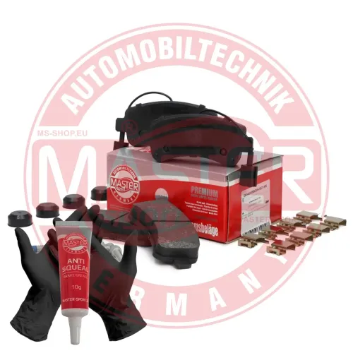 Bremsbelagsatz, Scheibenbremse Vorderachse MASTER-SPORT GERMANY 13046149502N-SET-MS Bild Bremsbelagsatz, Scheibenbremse Vorderachse MASTER-SPORT GERMANY 13046149502N-SET-MS