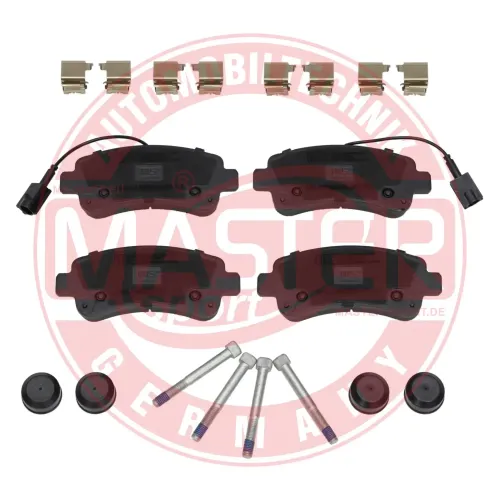 Bremsbelagsatz, Scheibenbremse Vorderachse MASTER-SPORT GERMANY 13046149502N-SET-MS Bild Bremsbelagsatz, Scheibenbremse Vorderachse MASTER-SPORT GERMANY 13046149502N-SET-MS