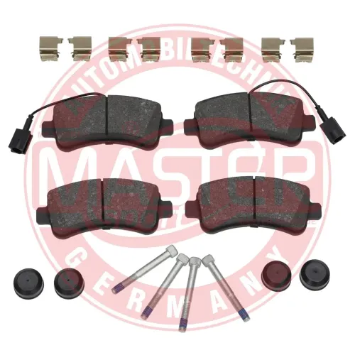 Bremsbelagsatz, Scheibenbremse Vorderachse MASTER-SPORT GERMANY 13046149502N-SET-MS Bild Bremsbelagsatz, Scheibenbremse Vorderachse MASTER-SPORT GERMANY 13046149502N-SET-MS