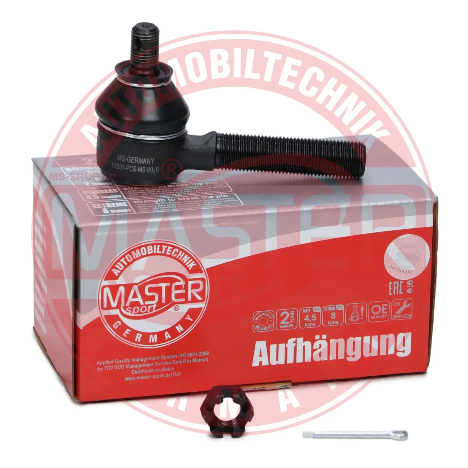 Spurstangenkopf Vorderachse außen MASTER-SPORT GERMANY 16201-PCS-MS