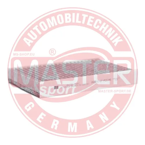 Filter, Innenraumluft MASTER-SPORT GERMANY 1629/1-IF-PCS-MS Bild Filter, Innenraumluft MASTER-SPORT GERMANY 1629/1-IF-PCS-MS