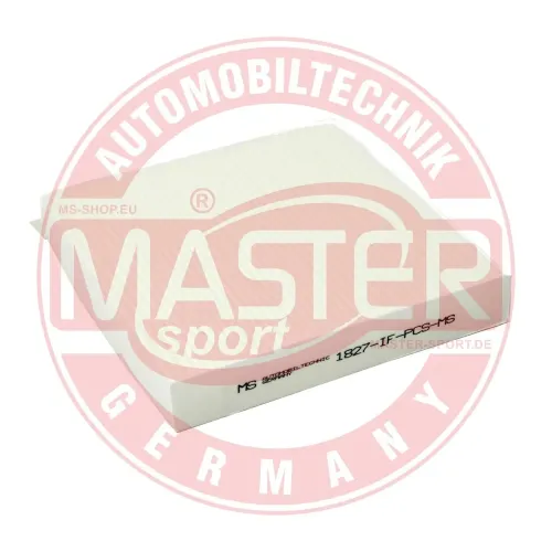 Filter, Innenraumluft MASTER-SPORT GERMANY 1827-IF-PCS-MS Bild Filter, Innenraumluft MASTER-SPORT GERMANY 1827-IF-PCS-MS