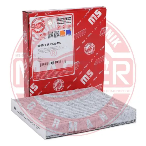 Filter, Innenraumluft MASTER-SPORT GERMANY 1919/1-IF-PCS-MS Bild Filter, Innenraumluft MASTER-SPORT GERMANY 1919/1-IF-PCS-MS