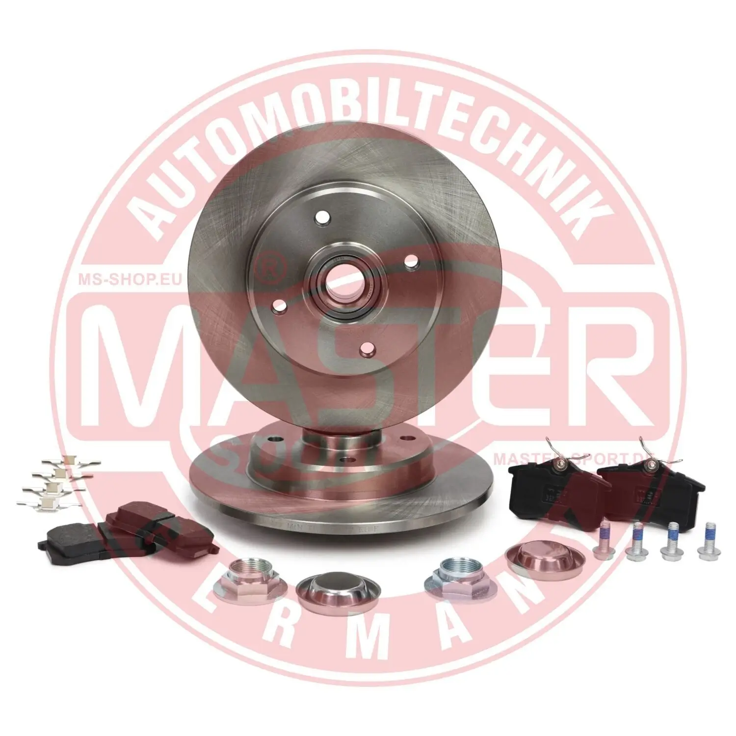 Bremsensatz, Scheibenbremse Hinterachse MASTER-SPORT GERMANY 200901001