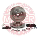 Bremsensatz, Scheibenbremse Hinterachse MASTER-SPORT GERMANY 200901001