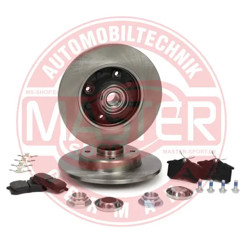Bremsensatz, Scheibenbremse Hinterachse MASTER-SPORT GERMANY 200901001 Bild Bremsensatz, Scheibenbremse Hinterachse MASTER-SPORT GERMANY 200901001