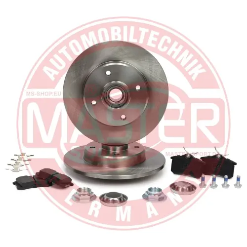 Bremsensatz, Scheibenbremse Hinterachse MASTER-SPORT GERMANY 200901001 Bild Bremsensatz, Scheibenbremse Hinterachse MASTER-SPORT GERMANY 200901001