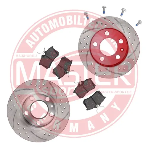 Bremsensatz, Scheibenbremse Hinterachse MASTER-SPORT GERMANY 200921232 Bild Bremsensatz, Scheibenbremse Hinterachse MASTER-SPORT GERMANY 200921232
