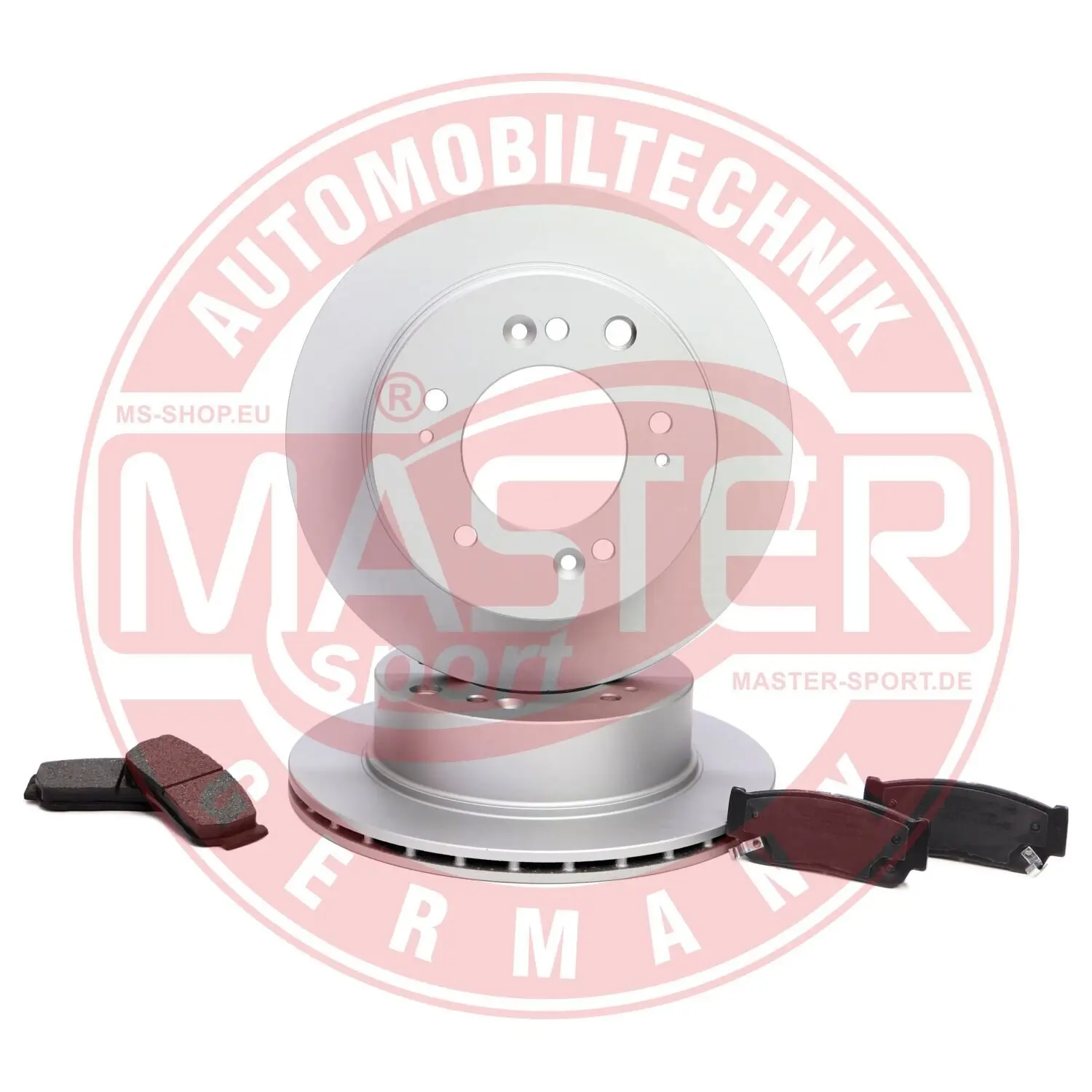 Bremsensatz, Scheibenbremse Hinterachse MASTER-SPORT GERMANY 201002070