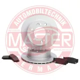 Bremsensatz, Scheibenbremse Hinterachse MASTER-SPORT GERMANY 201002070