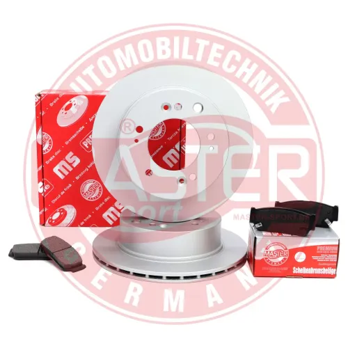Bremsensatz, Scheibenbremse Hinterachse MASTER-SPORT GERMANY 201002070 Bild Bremsensatz, Scheibenbremse Hinterachse MASTER-SPORT GERMANY 201002070