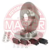 Bremsensatz, Scheibenbremse Hinterachse MASTER-SPORT GERMANY 201002500