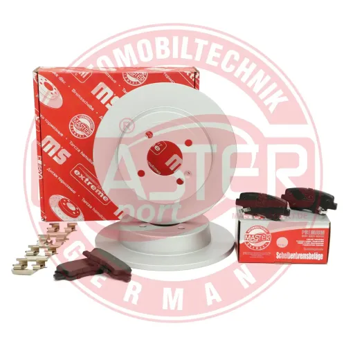 Bremsensatz, Scheibenbremse Hinterachse MASTER-SPORT GERMANY 201003980 Bild Bremsensatz, Scheibenbremse Hinterachse MASTER-SPORT GERMANY 201003980