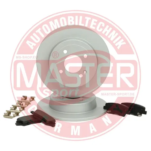 Bremsensatz, Scheibenbremse Hinterachse MASTER-SPORT GERMANY 201003980 Bild Bremsensatz, Scheibenbremse Hinterachse MASTER-SPORT GERMANY 201003980