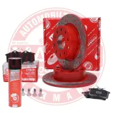 Bremsensatz, Scheibenbremse Hinterachse MASTER-SPORT GERMANY 201022772P